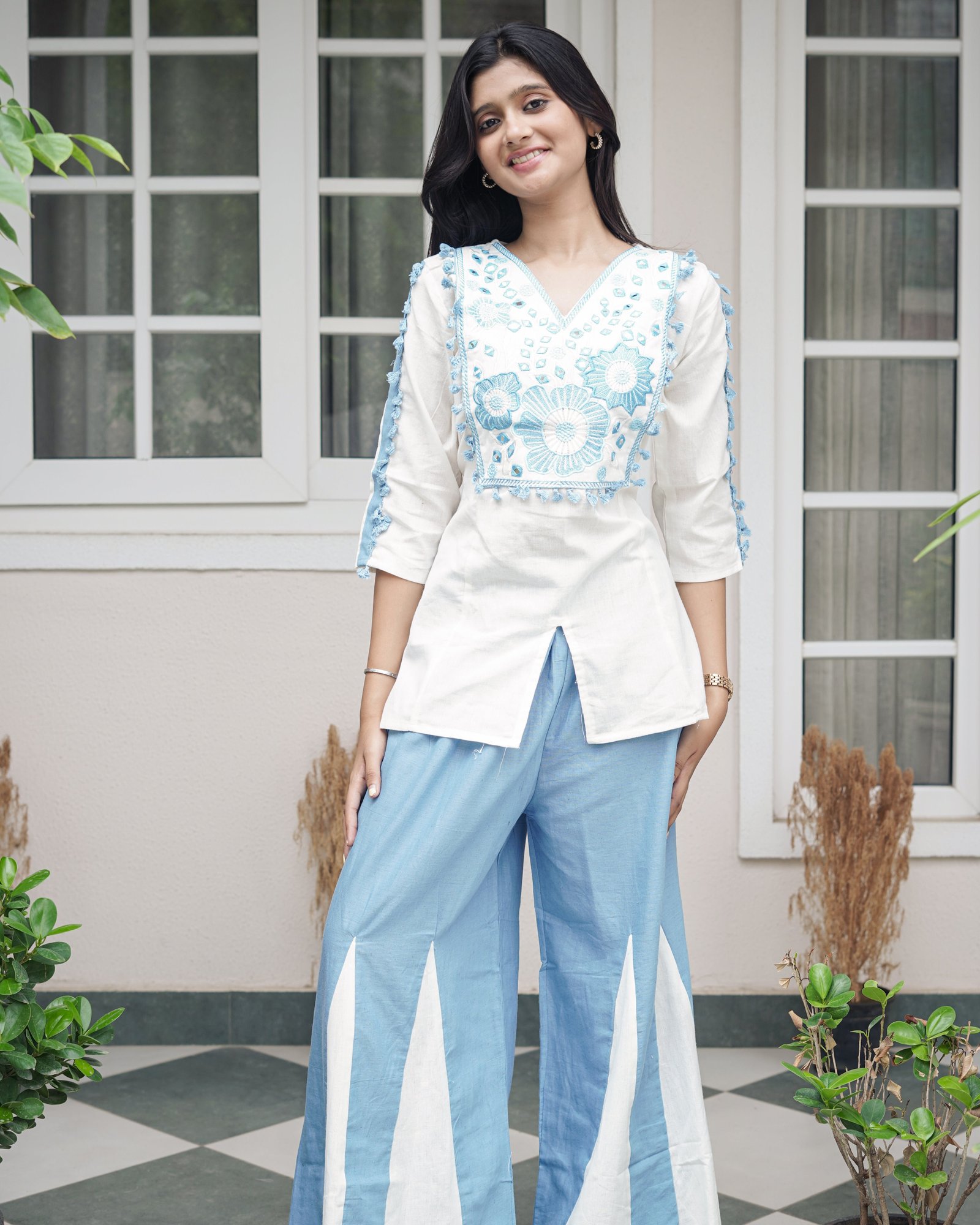 Cotton Ethnic 3-Piece Set